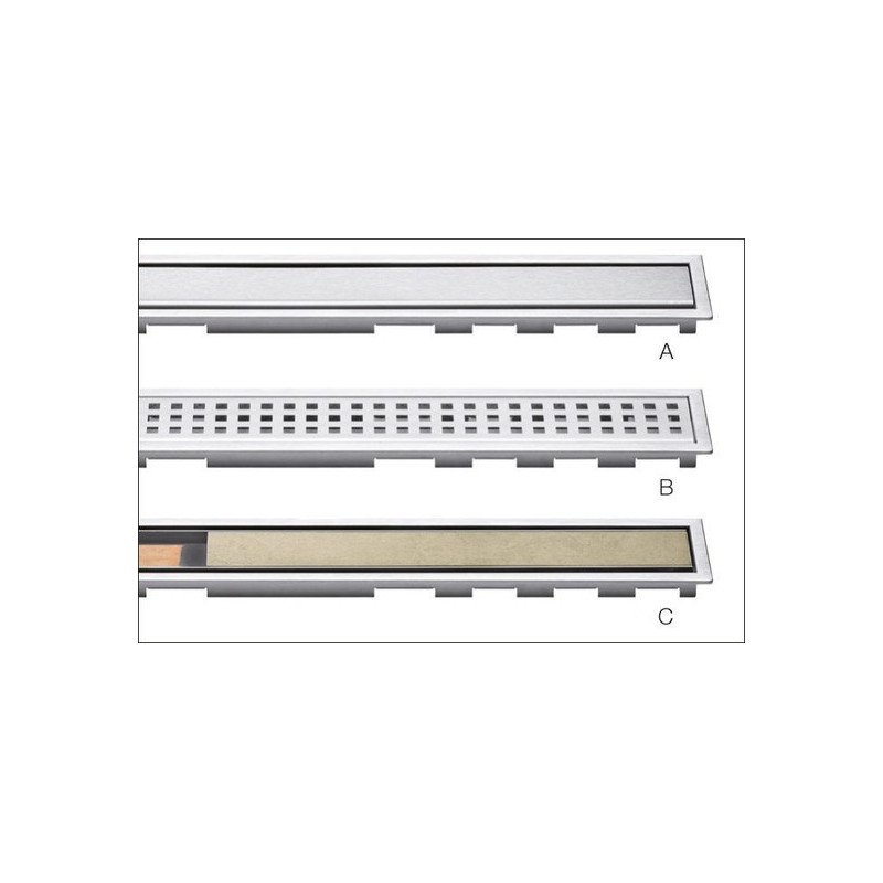 KERDI LINE F 40 SET DESAGÜE INOX V4A HORIZ 501